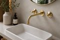 Solid Brass Wall Faucet with Rough In Valve | Bathroom Sink Faucet, Tub Filler